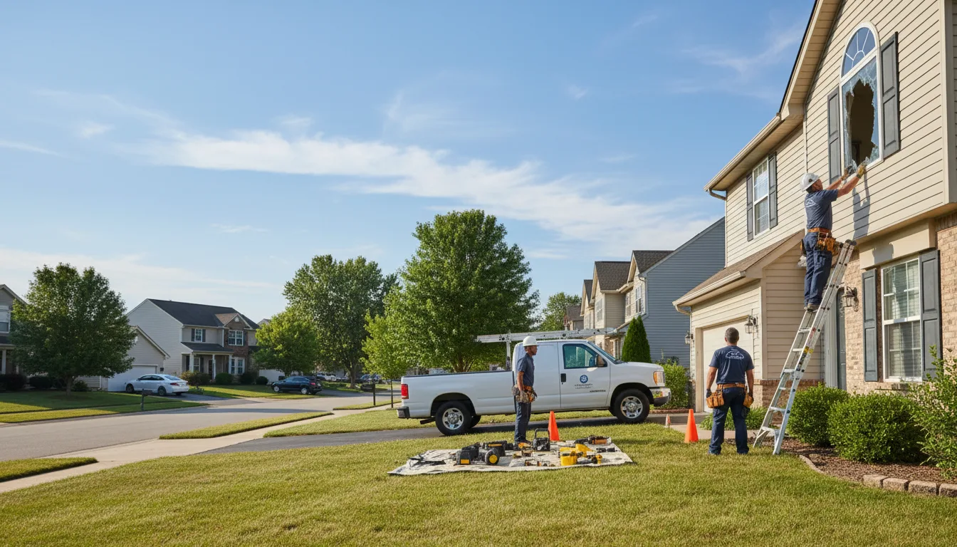 Expert window installer providing residential service in Strausstown, PA